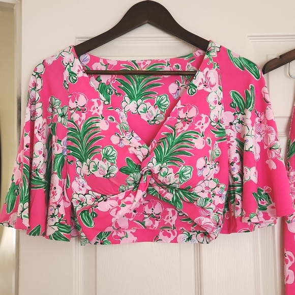 Lilly Pulitzer Minka Maxi Set, Roxie Pink Worth a Look - Picture 2 of 9